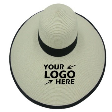 Wide Brimed Straw Hat